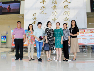 best365官方网站图书馆社会开放周——图书馆与烈山区人民法院共建回访活动