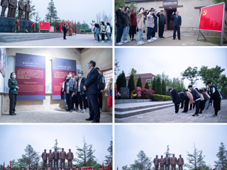 【党史学习教育】best365研究生会赴淮海战役总前委旧址开展爱国主义基地教育活动