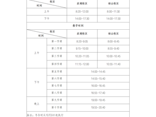 ​best365官方网站作息时间表(冬季)
